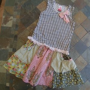 Matilda Jane Top and Skirt set *Size 4